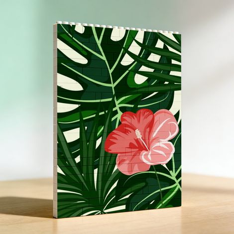 Cadre adulte en briques, cadeau pour saint valentin (1/5)