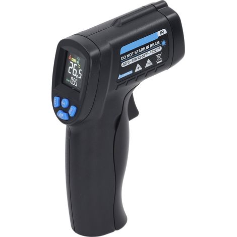 Thermomètre infrarouge portatif haute précision, testeur de température numérique sans contact, pistolet laser IR pour cuisine (1/5)