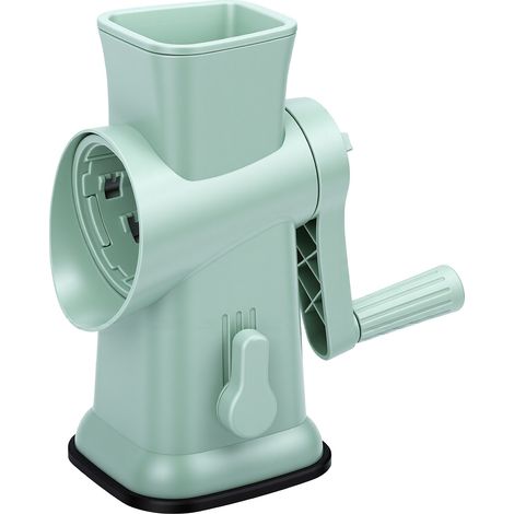 Machine à glace pilée manuelle à rouleau, à manivelle, pour une glace fine, légère ou concassée. Fonctionne sans électricité. Base à ventouse puissante. Facile à nettoyer. Idéale pour smoothies, cockt (1/5)