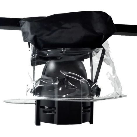 Housse de pluie pour projecteurs, tissu Oxford durable, s'adapte à plusieurs modèles LED (1/2)