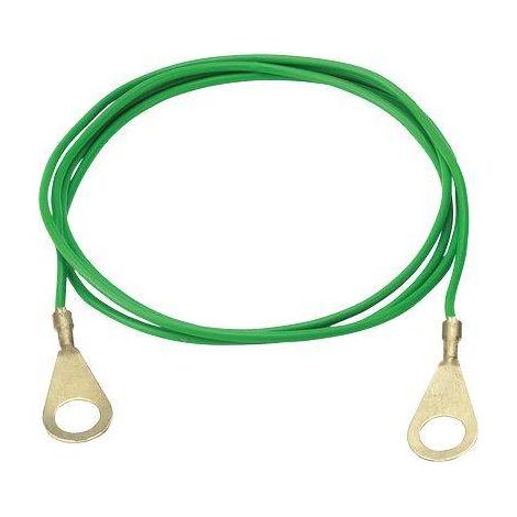 Corral Earthing cable insulated, 100 cm, M8 metal eyes