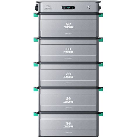 Zendure SolarFlow 2400 AC, KI AC-gekoppelte Energie Management System, 2400W AC Eingang, 2400W Ausgangsleistung, mit 5xAB3000X