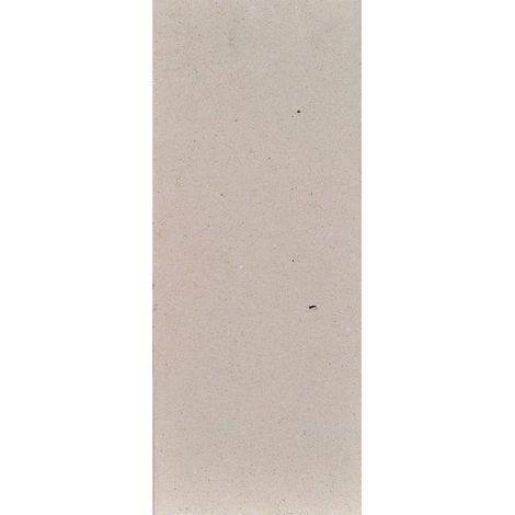 FIREFIX 2052 Pietra refrattaria pressata, 30 mm di spessore, dimensioni 400 x 160 mm, colore giallo