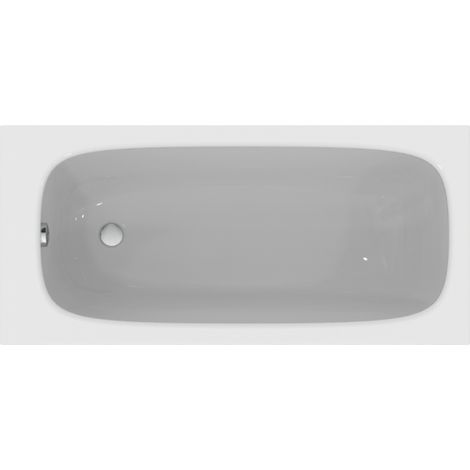 Ideal Standard – Baignoire droite 1500 x 700 mm – Acrylique – Montage à encastrer ou à poser – Capacité 190L – Design contemporain signé Palomba Serafini
