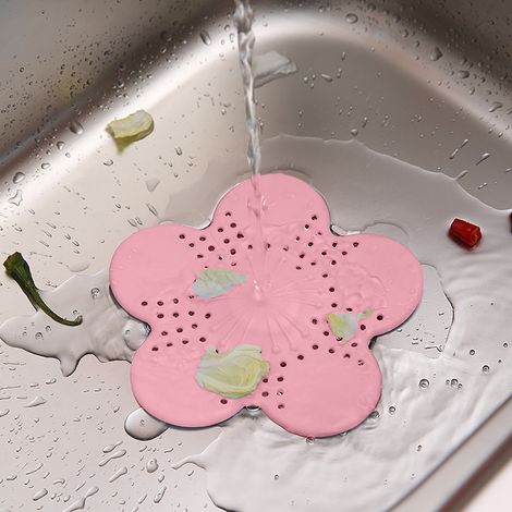 Filtre évacuation - Bouchon baignoire - En silicone - Diamètre 15 cm - Pour salle de bain - 1 pièce (1/5)