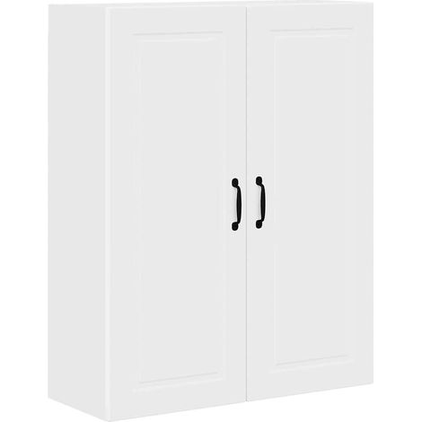 Meuble mural de cuisine,Armoire de cuisine avec étagère Blanc 80 x 31 x 100 cm CFW38153 (1/5)