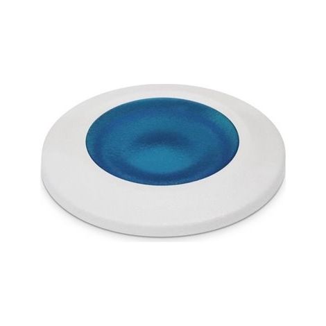 Recessed wall / floor RAIN Round Blue IP67 G9 LED Bulb 1.70W 170lm CRI80 3000K Bianco