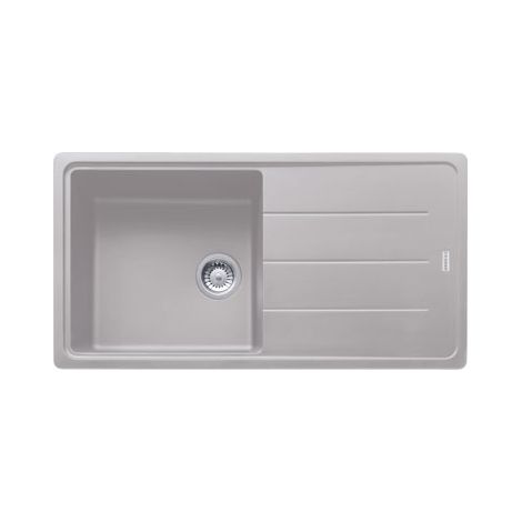 Franke Boston BFG 611-97. Colore del prodotto: Alluminio, Numero di vasche per lavello: 1 ciotole, Dimensioni prima vasca (LxL): 450 x 420 mm. Larghezza: 970 mm, Profondità: 500 mm, ... - 114.0276.118 (1/2)