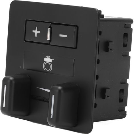 Interrupteur de commande de frein de remorque 15926102 Noir Lisse Robuste Remplacement pour Silverado 2007‑2014 (1/5)