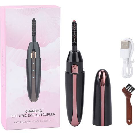 Recourbe-cils électrique chauffant portable à température intelligente, lash curler réchauffant automatique. (1/5)