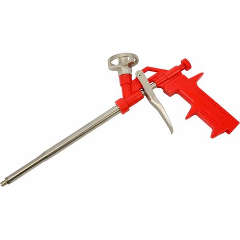 Awtools pistolet do piany plastik głowica miedziana niklowana