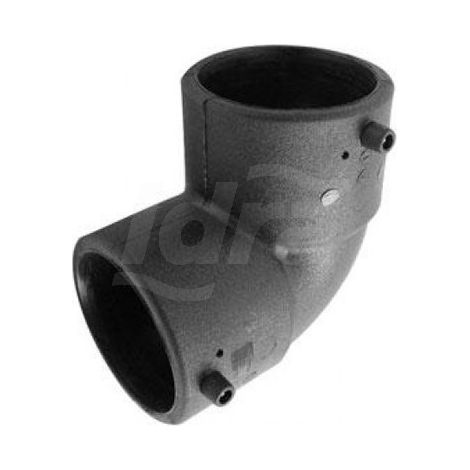 Raccordo a gomito 90° elettrosaldabile Nupi - diametro 90 mm - PE 12EGEM090 (1/3)