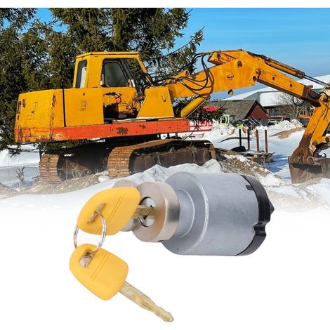 Zündschalter mit 2 Schlüsseln für Hitachi EX200, EX60-2, EX100-2 und EX120-2 (1/5)