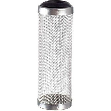 Garde de Filtre Maille Protection, Filtre en Acier Inoxydable Entrée Gaine Filtre d'Aquarium Réservoir de Poisson Grille Filtre Protecteur pour Poissons Crevettes Accessoire Aquarium, 16mm (1/5)