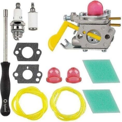 Accesorios para cortacésped para carburador W24 y conjunto de filtro de aire