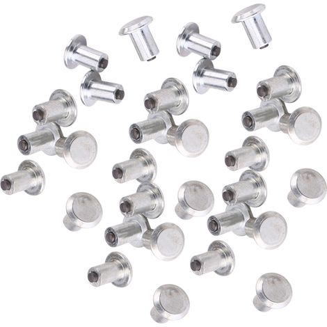 100 pointes de clous à pneus 9mm/0,35" pour neige, vis de crampons auto, SUV, ATV, kit de 100 pièces (1/5)