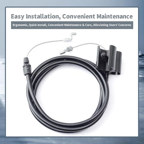 133-8109 Lawn Mower Brake Drive Cable for Toro Lawn Mowers 20339 and 20377 (Pull Cable) (1/4)
