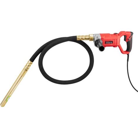 Vibrateur à béton électrique portatif -960 W - 4000 tr/min - 13000 VPM - Arbre 2 m (1/5)