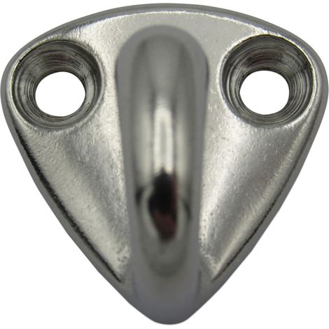 Fender Hook Deck Plate Stainless Steel (Grade 316 Yacht Boat Marine) (1/5)