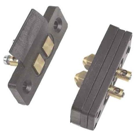 PAIRE DE CONTACTS ÉLECTRIQUES POUR SERRURES YALE