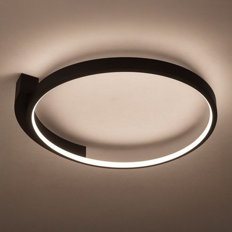 Deckenleuchte Luna LED Schwarz Milagro ML1843 (1/5)