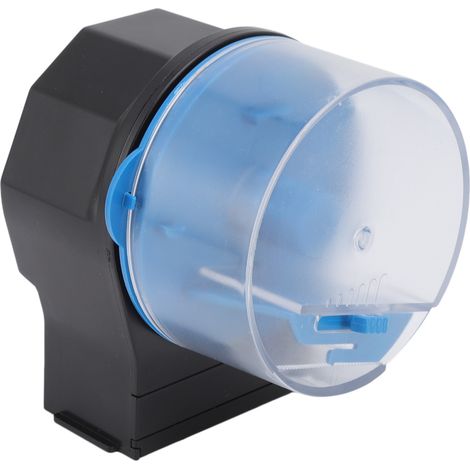 Distributeur automatique de nourriture pour poissons, intelligent et électrique, avec minuterie, pour aquarium et bassin. (1/5)