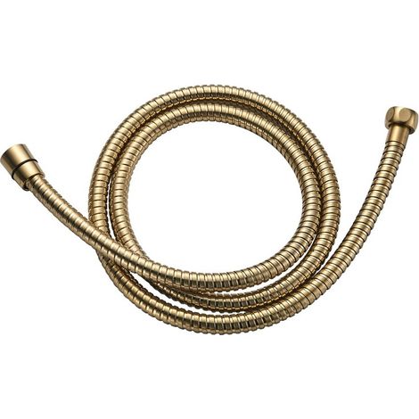 Flessibile doccia oro opaco 150 cm doppia graffatura