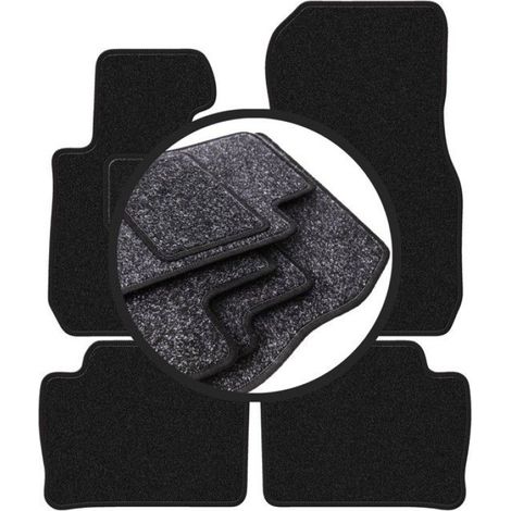 Tapis De Voiture - Polypropylène - Pour BMW 3 F30 Berline 2011-2018 - Anthracite - Lot De 4 (1/5)
