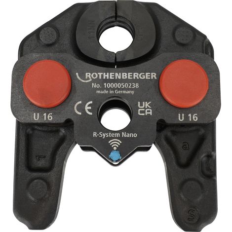 ROTHENBERGER ROMAX NANO iJAW, Pressbacke, U, 16 mm - 1000050238