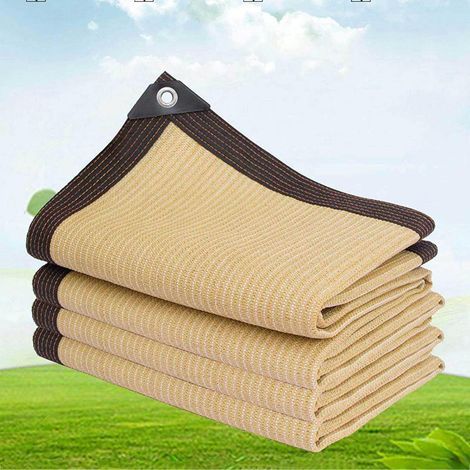 3x4m Voile Ombrage Carré Toile D'Ombrage ImperméAble Filet Anti Grele Voiture pour Terrasse Jardin Voiture (1/5)