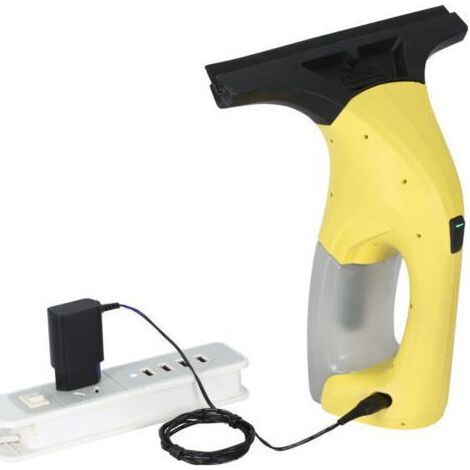 Chargeur 5.5V pour nettoyeurs de vitres Karcher WV1 WV2 WV5 WV75 – Entrée 110-240V AC – Sortie 600mA – Câble 1,5m (1/4)