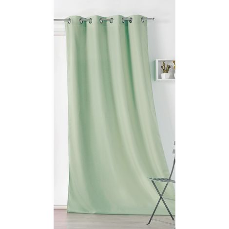 Rideau extérieur imperméable Vert clair 135x240 cm (1/2)