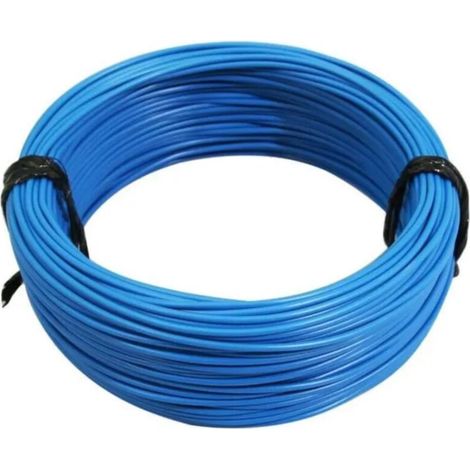 – Câble électrique souple 1mm² cuivre bleu – Longueur 5 mètres – Idéal pour installations électriques – Flexibilité optimale