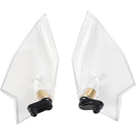 Déflecteur D'Air Réglable pour Carénage Supérieur de Moto pour Gold Wing GL 1800 2018-2022, Pièces de Déflecteur de Vent Blanc. (1/2)