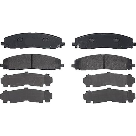 KIT PASTIGLIE FRENO ANTERIORI compatibile con JEEP WRANGLER IV (JL) / PASTIGLIE FRENANTI AUTO OEM P11035 , / SOSTITUZIONE DIRETTA / BASSA POLVERE / SILENZIOSO