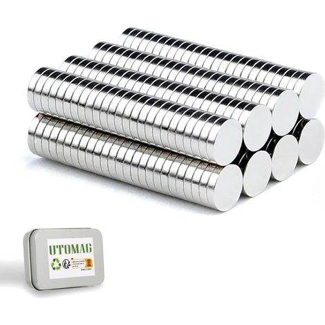 200 Pièces Petits Aimants Ronds en Néodyme Puissants 5x1mm (1/5)