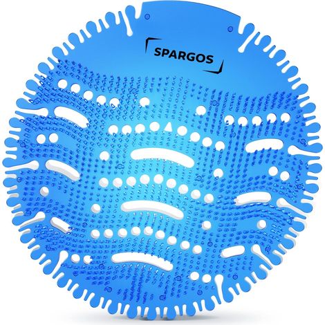 Urinoir 12 Pièces Urinal Screen pour Urinoir Désodorisant Protection anti-éclaboussures contre les odeurs pour les toilettes dans les salles de bain les bureaux avec gants gratuits H306 (1/5)