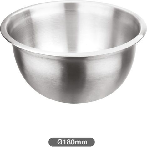 Bol doseur en acier inoxydable Ø18cm