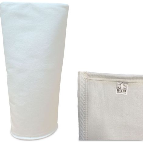 Poche filtrante compatible Desjoyaux 30 microns Polyester 58x33cm Pour remise en route et hivernage de piscine (1/4)