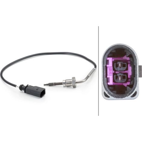 Capteur, température des gaz Hella 6PT 014 494-101 AUDI 059 906 088 BJ 135540