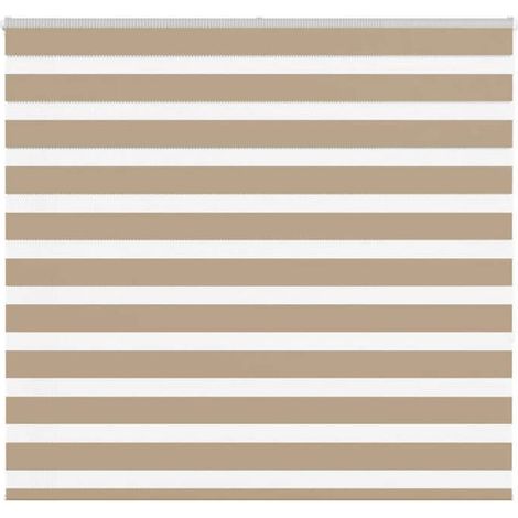 4014559 Store zèbre marron sable largeur du tissu 155,9cm polyester (1/5)