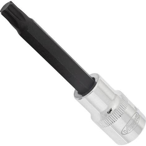 Vigor inserto per cacciavite Torx T 40, 100 mm, 1/2 ", 1 pezzi, v2167 (1/4)