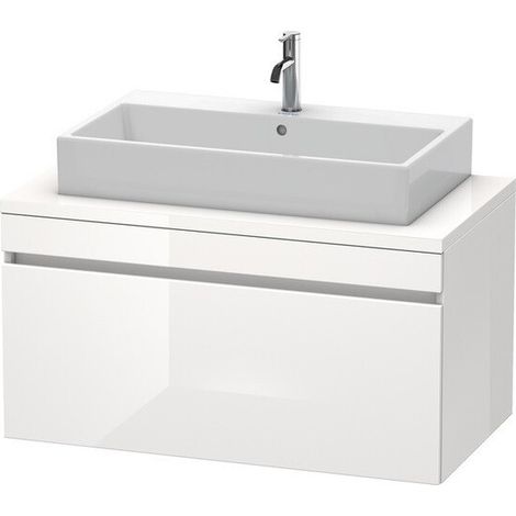 Consola base DURASTYLE 512x1000x548mm blanco brillante / basalto mate