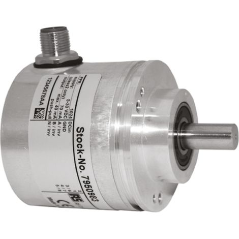 Codeur incrémental RS PRO , axe Sortant Ø 10mm, 2 500 imp/tr, HTL Inversé, 2048 ppr ( Prix pour 1 )