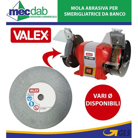 Mola abrasiva Valex ricambio smerigliatrice banco ø150 mm grana 60