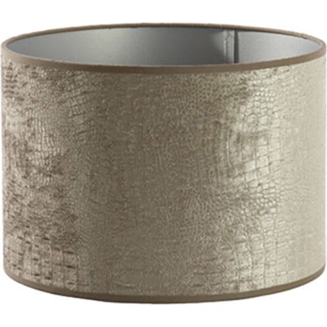 Light & Living - abat-jour - Chelsea - argent - textile - Ø 30cm (1/3)