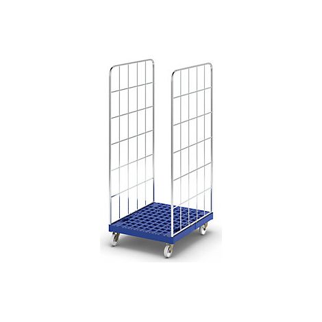 kaiserkraft  Rollcontainer con pianale in plastica con ruote  2 (1/2)