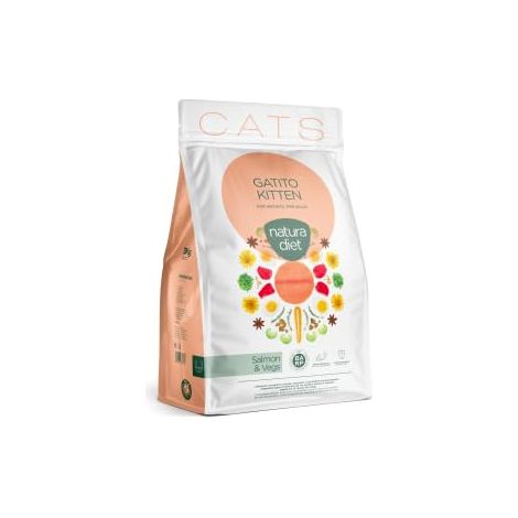 NATURA DIET CAT Kitten Salmon 1,5 Kg