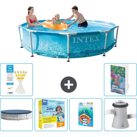 Frame Pool Rund - 305x76 cm - 7-teilig S57