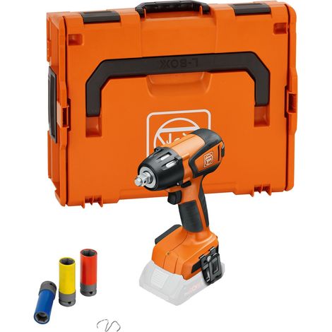 Fein Taladro de impacto a batería en set para el usuario ASCD 18-300 W2 AS Ready-to-use Set Solo en L-Boxx - 71151063000 (1/5)